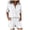 White_dV4rE, variant on ZIXKCGDSE Women 2 Piece Linen Short Sets Button Down Shirt and Bottom Matching with Pockets Size L