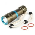 thumbnail image 3 of Soidarity IPX8 Linterna a prueba de agua Brillo Antorcha Reparación al aire libre Herramienta de iluminación de luz para acampar Senderismo Mochilero Verde Soidarity OD029685-03, 3 of 6