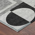 thumbnail image 3 of Addison Rugs Chantille Indoor/Outdoor Transitional Geometric Black Machine Washable Rectangle Rug, 10' x 14', 3 of 8