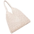 thumbnail image 2 of Bolso de mano de playa para mujer, bolso de playa de ganchillo de verano, bolso de hombro grande, bolso de viaje, 2 of 6