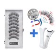 thumbnail image 1 of Juego de 5 pares de pestañas magnéticas EZLIFE Kit de pestañas postizas 3D Eye B2M3, 1 of 7