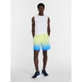 thumbnail image 2 of Athletic Works Men's and Big Men's Active Ombre Perforated Woven Performance Shorts, 7" Inseam, Sizes XS-5XL, 2 of 5