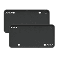 thumbnail image 1 of "Marco De Matrícula De Silicona Coche Universal 1 Par Belug, Negro  ", 1 of 5