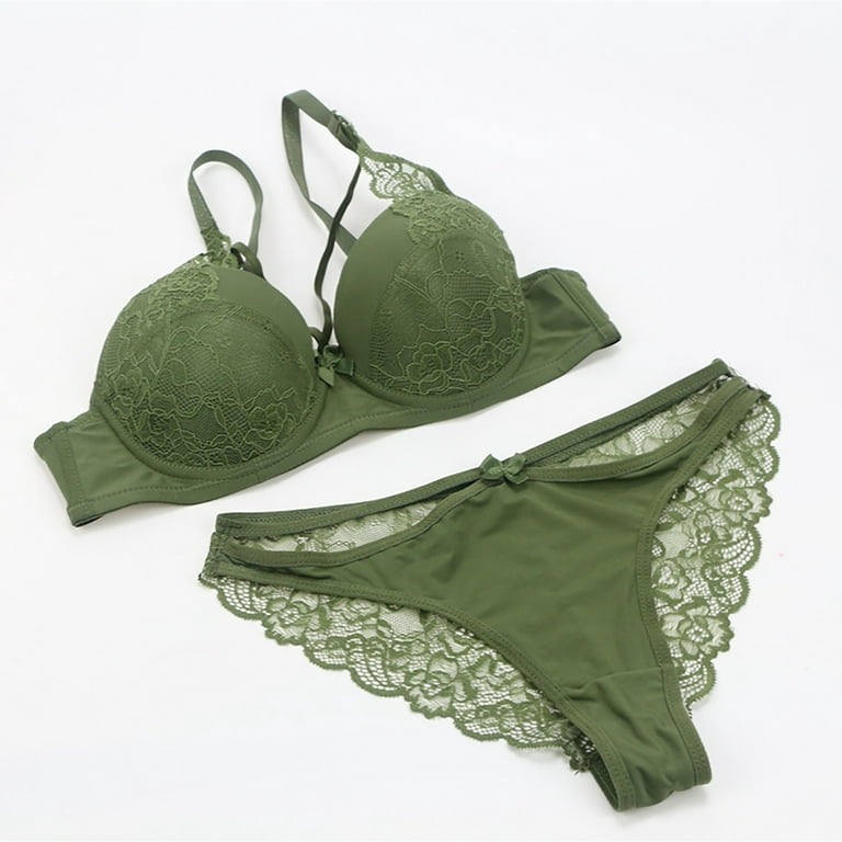 78% OFF on Modern Form Green Bra & Panty Sets on Snapdeal