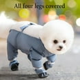 thumbnail image 4 of GASTROPOD Waterproof Dog Boots Adjustable Suspender Leggings Dog Boots Winter Snow Rain Hiking Walking Anti-Slip Dog Shoes Pet Paws Protector, 4 of 7