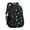 Alien and UFO, variant on Alien and UFO Black Pattern Backpack for School, Cute School Bag with Adjustable Shoulder Straps and Padded Back, 16.9"x12.6"x5.9"