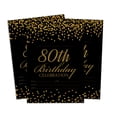 thumbnail image 1 of Darling Souvenir Black Birthday Invitation Card Printable Fill or Write In Blank Invites Party Supplies Pack Of 28 5 x 7 Inches, 1 of 5