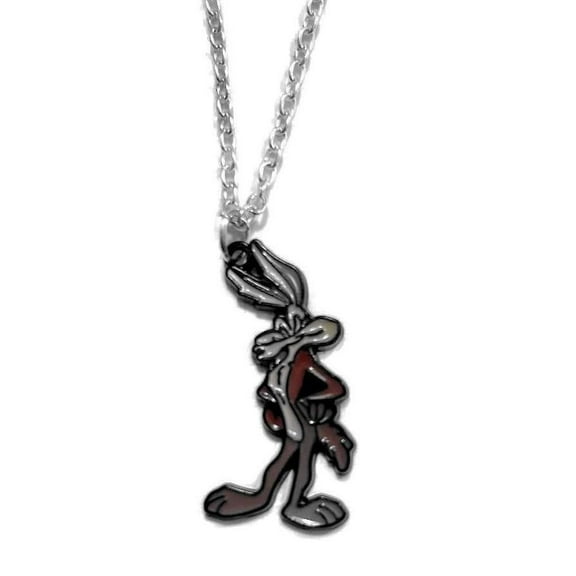 Wile E Coyote Pendant Cartoon Pendant Necklace