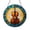 Acrylic 3.5 Inch, variant on Cello Music Window Art – Stained Glass Style