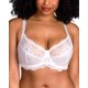 thumbnail image 1 of Sujetador Minizer HSIA, talla grande, con aros, cobertura total, blanco, 1 of 7