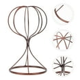 thumbnail image 3 of NUOLUX Modern Hat Rack Desktop Hat Stand Wig Storage Stand Modern Style Hat Display Holder, 3 of 6