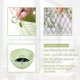 thumbnail image 3 of 5 Pices Plastique Panier Suspendu, Panier Plantes Suspendu Pots De Fleurs Conteneur De Support De Plante Avec Crochets De Chane Pour Plantes Fleu, 3 of 5