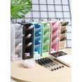 thumbnail image 2 of Desk Pen Holder Pencil Makeup Storage Box Kawaii Large Capacity Desktop Organizer Stand Case School Office Stationery, 2 of 5