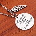 thumbnail image 5 of HomeKingdee Angel Wing Pendant Necklace for Women - Diamond-Encrusted Memorial Jewelry with Engraved Message for Sympathy and Remembrance Gifts, 5 of 5
