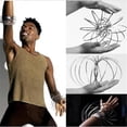 thumbnail image 5 of Flow Arm Kinetic Ring Spring Toy 3D Sculpture Ring Toroflux Slinky Flowtoys FR, 5 of 5