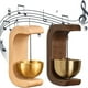 thumbnail image 1 of Timbre de Madera para Tiendas | Timbre Magnético de Madera de Haya | Timbre Colgante de Latón Ideal para La Entrada | para Colgar En La Pared | Ideal para Regalar En Navidad, Cumpleaños o Cualquier O, 1 of 7