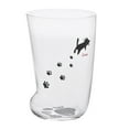 thumbnail image 1 of Vaso de cristal creativo con forma de pie de gato, vaso de bebida de cerveza con garra de gato esmerilado Wmkox8yii FHAKJF278, 1 of 2