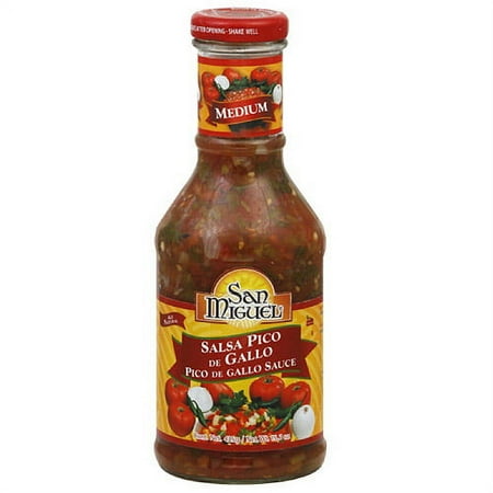 ***Discontinued by Kehe 5/5***San Miguel Medium Pico De Gallo Salsa, 15.3 oz (Pack of 12)