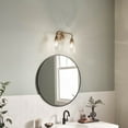 thumbnail image 2 of Kichler Lighting - Meller - 2 Light Bath Vanity In Vintage Industrial, 2 of 12