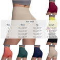 thumbnail image 2 of hlysgo Workout Gym Shorts for Women High Waisted Seamless Butt Lifting Short Tummy Control Scrunch Butt Sports Shorts Yellow,L, 2 of 4