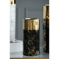 thumbnail image 3 of A&B Home Modern Chic Ceramic Vase-Color:Gloss Black,Size:Short, 3 of 3