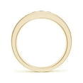thumbnail image 2 of ANGARA Natural Channel Set Half Eternity Ruby Wedding Ring in 14K Yellow Gold for Women (Size-2.5mm) | July Birthstone Jewelry for Her | Natural Ruby Rings, 2 of 9