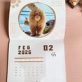 thumbnail image 4 of Clearance Desk Calendar 2025,12 Monthly Wall Calendar Assorted Patterns, Easy To Hang, 4 of 5
