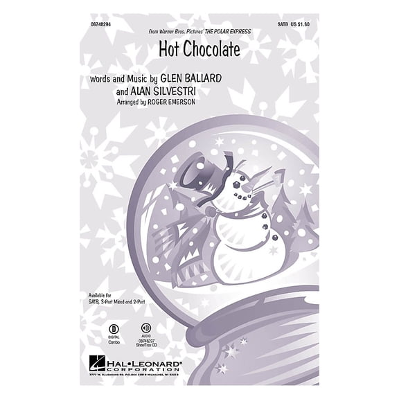 Hal Leonard Hot Chocolate (from The Polar Express) ShowTrax CD Arranged by Roger Emerson