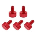 thumbnail image 1 of 5 Pcs M5x12mm Vis à Pouce Plates pour Carte Graphique, Rouge, 1 of 6