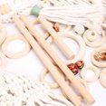 thumbnail image 4 of Wood Ring Cotton Rope Set Macrame Cord Suitable For Adult Beginners DIY Plant Sling Handmade Wooden Crafts, 4 of 6