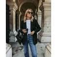 thumbnail image 3 of Womens 3 Piece Long Sleeve Tops Crew Neck Stretch Fitted Underscrubs Layer Tee Shirts Tops, 3 of 4
