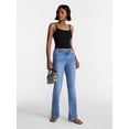 thumbnail image 2 of No Boundaries Novelty Stitch Bootcut Jeans, 32.5" Inseam, Women's 00-20, 2 of 5