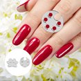 thumbnail image 4 of Nail Art Ring Palette for Mixing and Display Silver Alloy 2 Pieces, 4 of 8