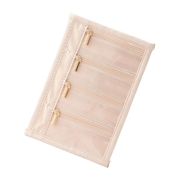 Premium Jewelry Storage Case With Multi Protective Compartments Jewelry Organizers Bag For Necklaces Earrings Rings