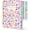 Floral, variant on Teacher Planner 2026-2027 Academic Year, 8.5" x 11" Deluxe Teacher Lesson Planner with Monthly Tabs & Stickers, Lesson Plan Book 26-27, Rainbow