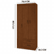 thumbnail image 5 of Ropero Closet 3 Puertas Y 2 Cajones Skal Living, 5 of 5