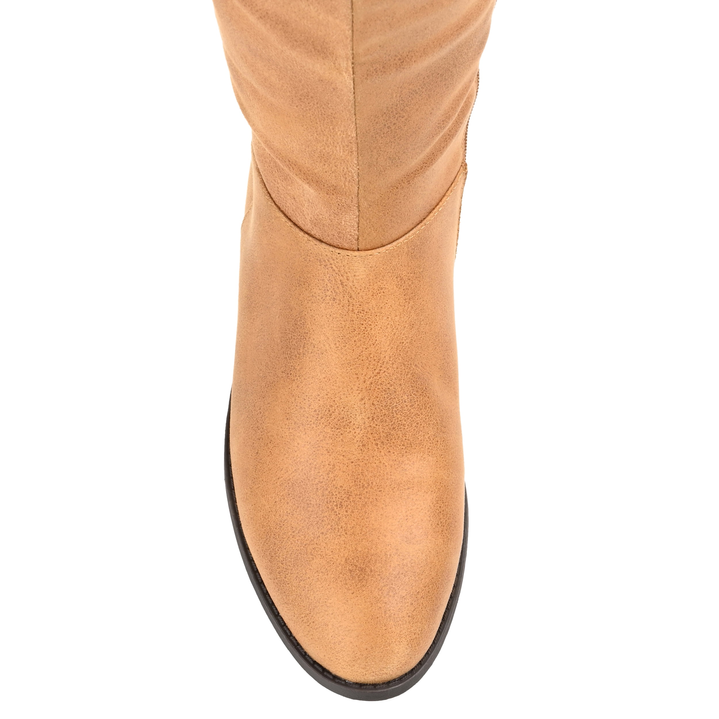 Journee Womens Lelanni Stacked Heel Knee High Boots