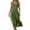 Green, variant on Wdgfv Linen Dresses for Women 2025 Summer Beach Sleeveless Flowy Loose Maxi Sundress Boat Neck Button Down Gauze Dress