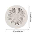 thumbnail image 2 of Chrysanthemum Sunflower With Hole Car Aromatherapy Drip Glue Pendant Decoration, 2 of 2
