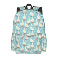 thumbnail image 2 of Disketp White Geese and Flower Mochila Escolar de Gran Capacidad y Peso Ligero, Mochila de Viaje Ideal para Escuela, Trabajo y Uso Diario, Cómoda y con Estilo, 2 of 8