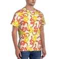 thumbnail image 2 of Bixox Men's Snake Printed Short Sleeve Skinny Athletic T-Shirt, 2 of 6