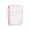 A-Pink, variant on Mesh File Organizer Bag with Handle 180° Open – Multi-Compartment Zipper Pouch for A4 Books Notebooks Stationery, Transparent Elastic Fabric, Portable Desk Storage for Office College Daily Use