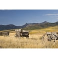 thumbnail image 2 of Old Wagons  Foothills  Alberta  Canada Poster Print, 2 of 2