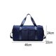 thumbnail image 2 of Bolsa de lona, bolsa de lona para deportes de gimnasio con bolsa húmeda y compartimento para zapatos, bolsa de viaje de fin de semana Adepaton CPB-ZRF379-3, 2 of 5