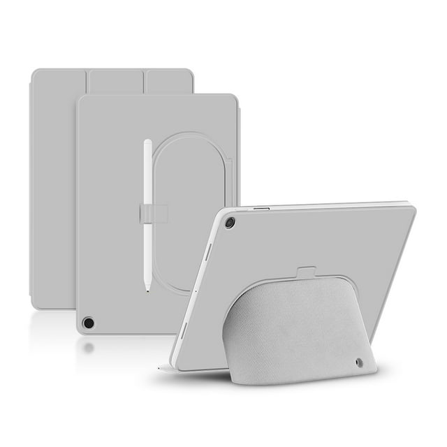 Étui Magnétique pour Tablette Google Pixel 11 Pouces 2023, Couverture Intelligente, Étui de Protection, Prise en Charge, Haut-Parleur de Charge Compatible, Base, Gris, Tablette Google Pixel