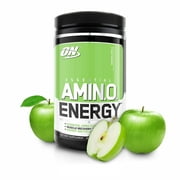 Optimum Nutrition Amino Energy Pre Workout + Essential Amino Acids Powder, Green Apple, 30 Servings