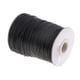 thumbnail image 1 of 170 Metros 1mm Hilo  para Costura de Cuero / Bolso / Artesanía / Negro Hugo Cordón de algodón encerado, 1 of 7