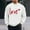White(New), variant on PNTUTB Valentine's Day Men's Fashion Print Classic Crew Neck Long Sleeve Casual Loose Pullover Comfort Sweatshirts