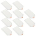 thumbnail image 1 of HEANUJJ Plastic Jewelry Storage Plate 10Pack White for Artists and Craftsmen Rhinestones Tray, 1 of 7
