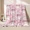 Style D, variant on My Melody Cozy Flannel Throw Blanket for Couch My Melody Soft Warm Blanket Decoration